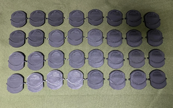 Set Of 8 MTVR Defroster Vent inserts MK23 MK25 7 Ton